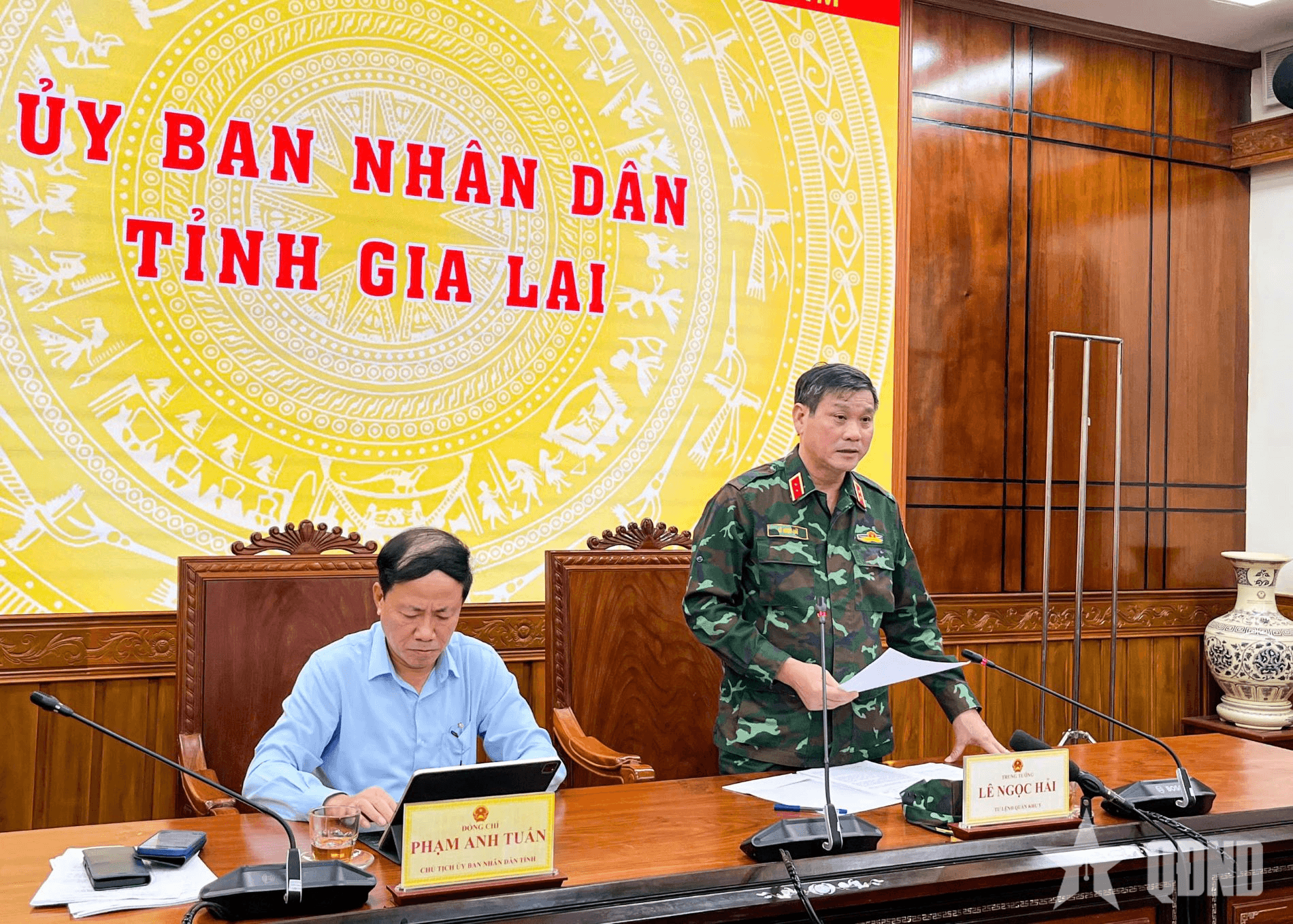 Quân khu 5 triển khai công tác phòng, chống bão số 13