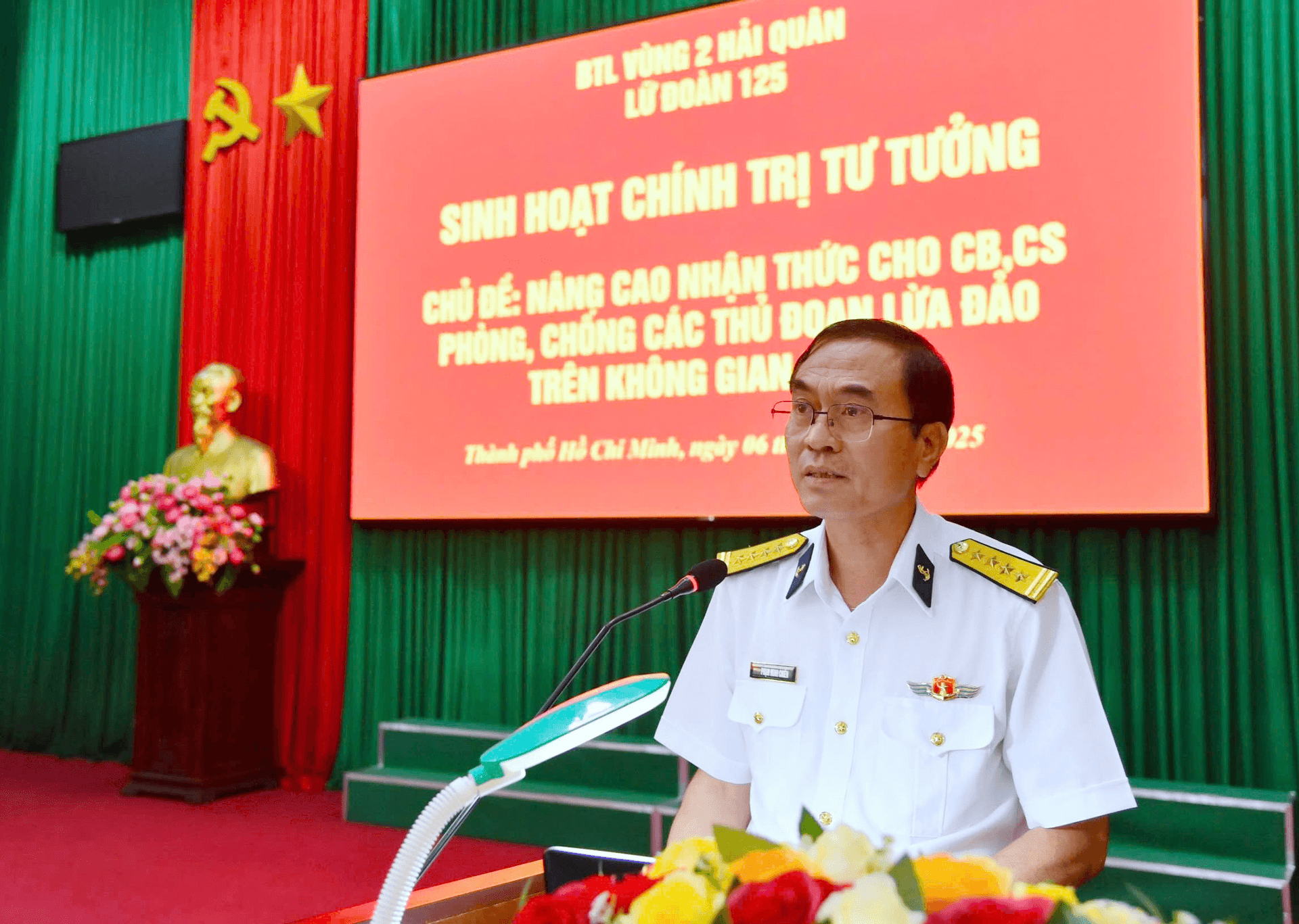 Lữ đoàn 125 (Vùng 2 Hải quân): Nâng cao cảnh giác, phòng chống các thủ đoạn lừa đảo trên không gian mạng