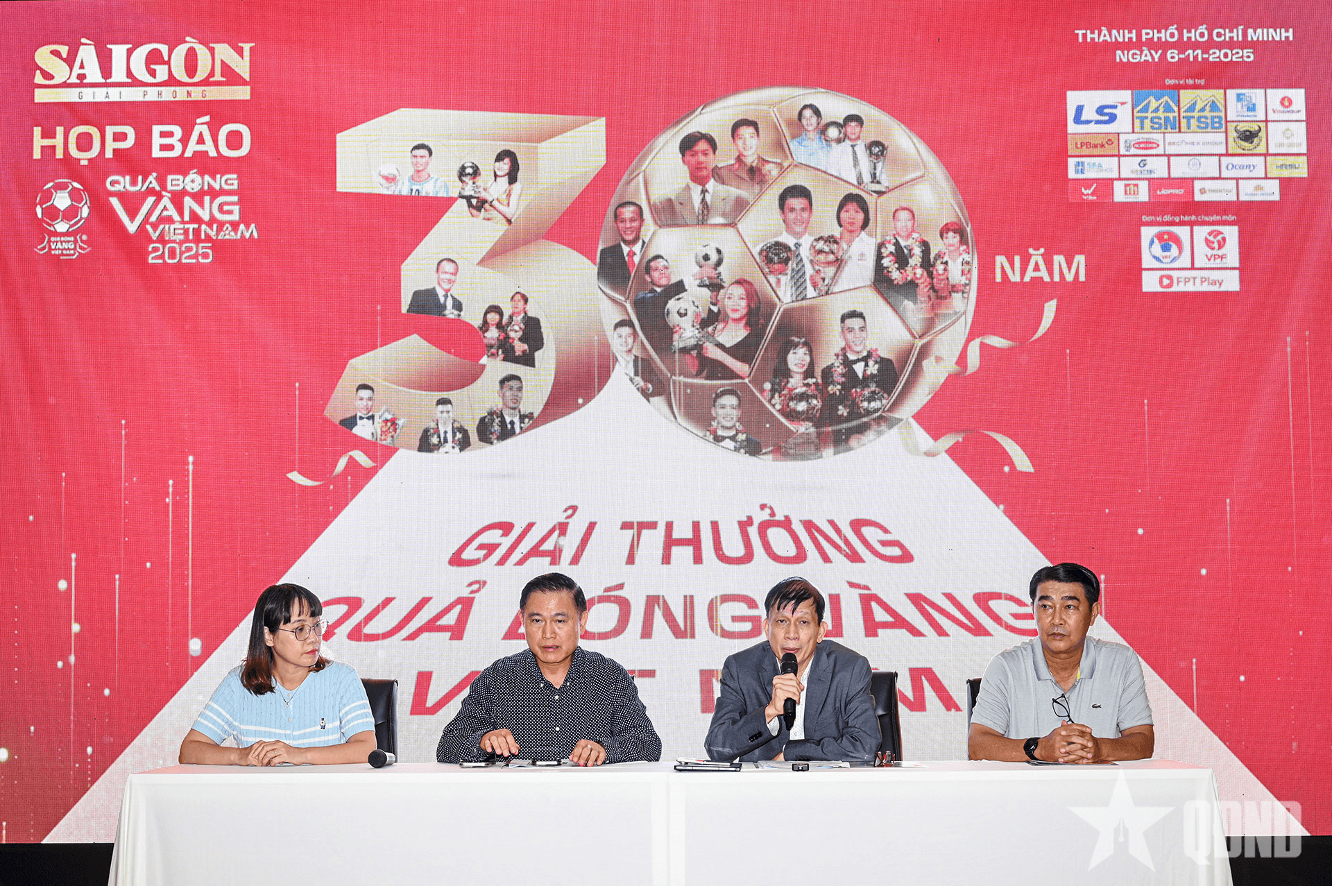 Khởi động Giải thưởng Quả bóng vàng Việt Nam 2025