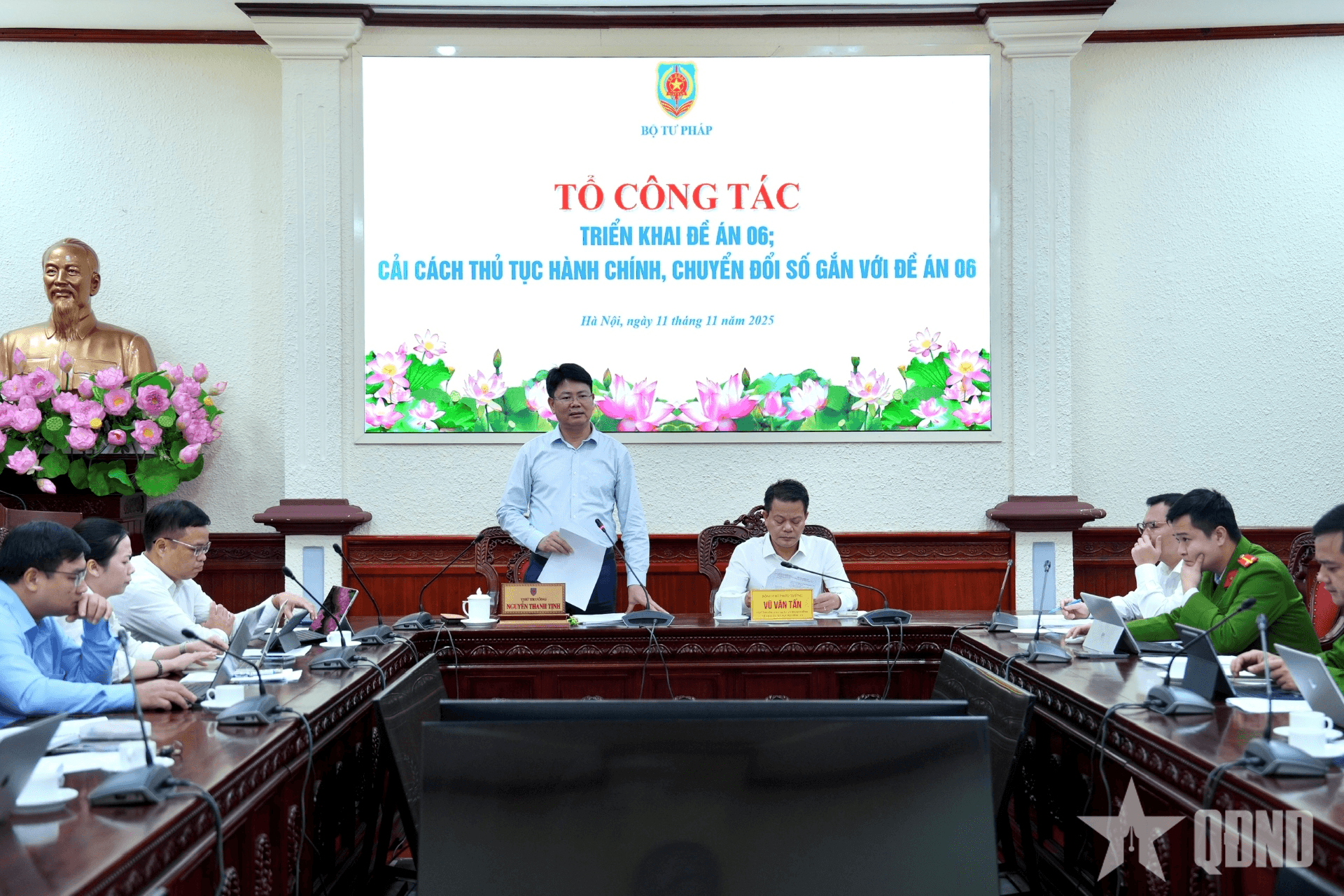 Cần tập trung đầu tư xây dựng các cơ sở dữ liệu thiết yếu của ngành Tư pháp