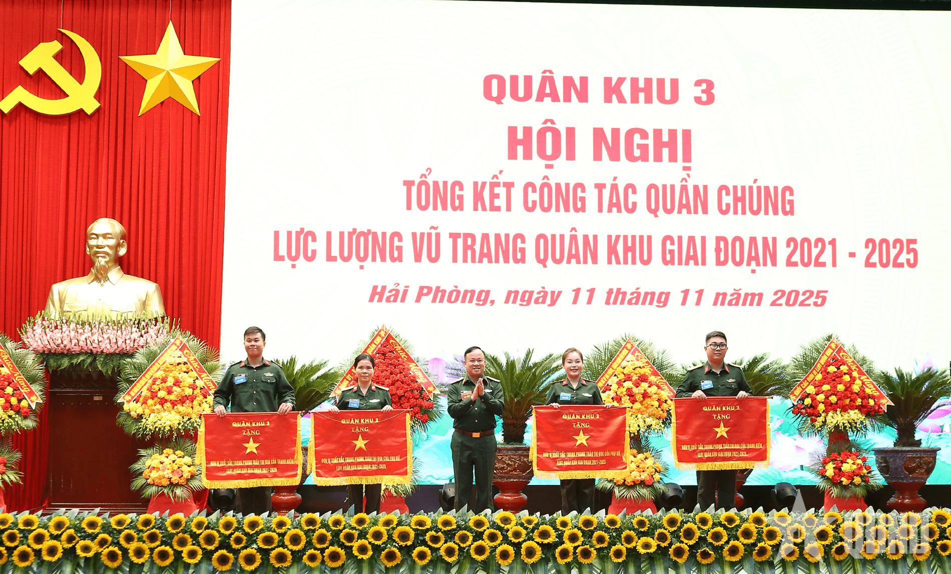 Quân khu 3: Tổng kết công tác quần chúng giai đoạn 2021-2025