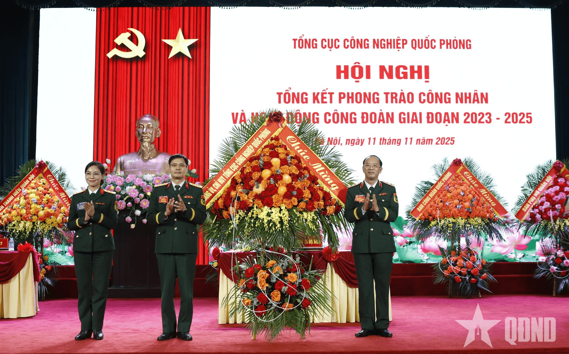 Tổng cục Công nghiệp Quốc phòng tổng kết Phong trào công nhân và hoạt động công đoàn