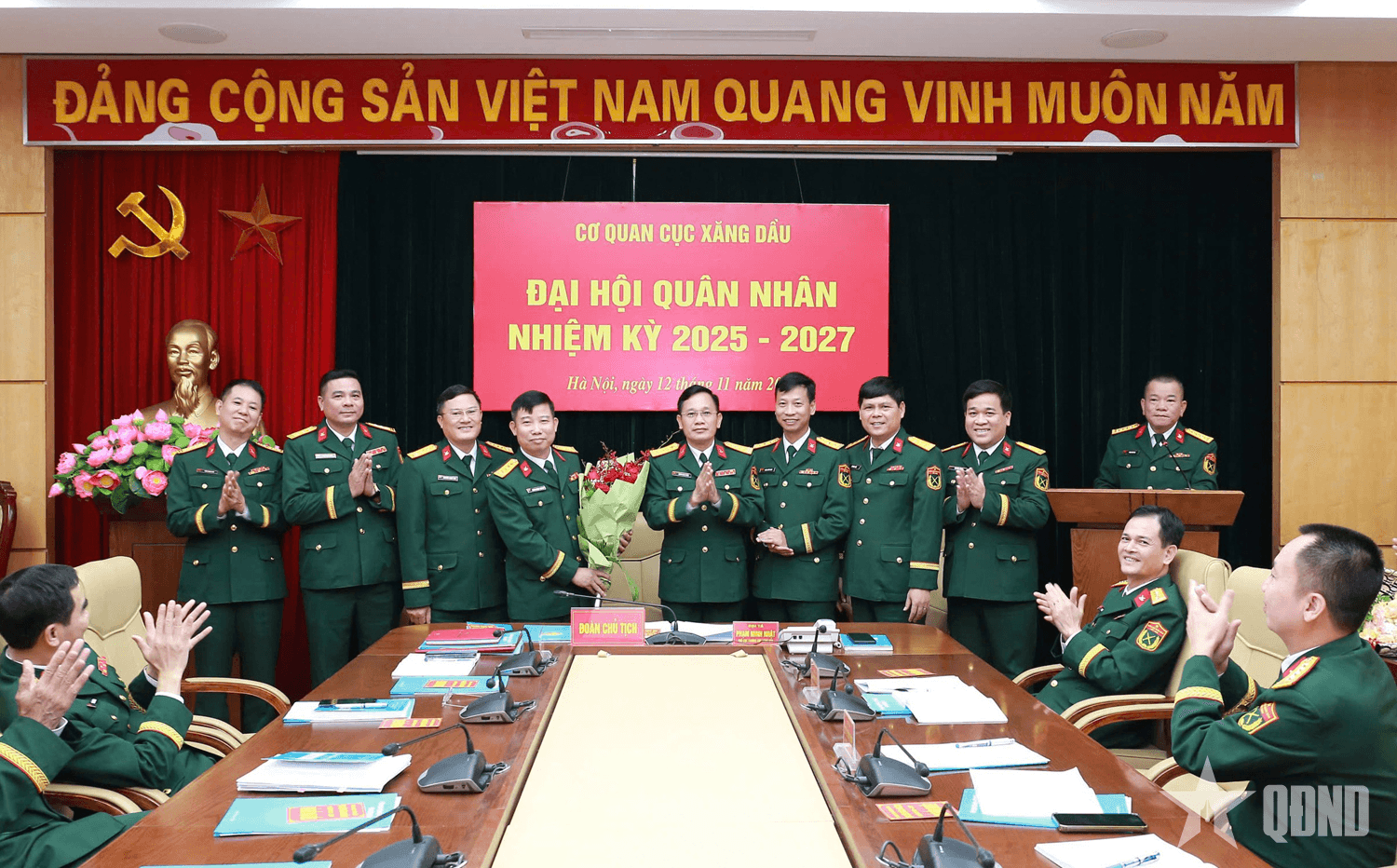 Cơ quan Cục Xăng dầu tổ chức Đại hội quân nhân nhiệm kỳ 2025 - 2027