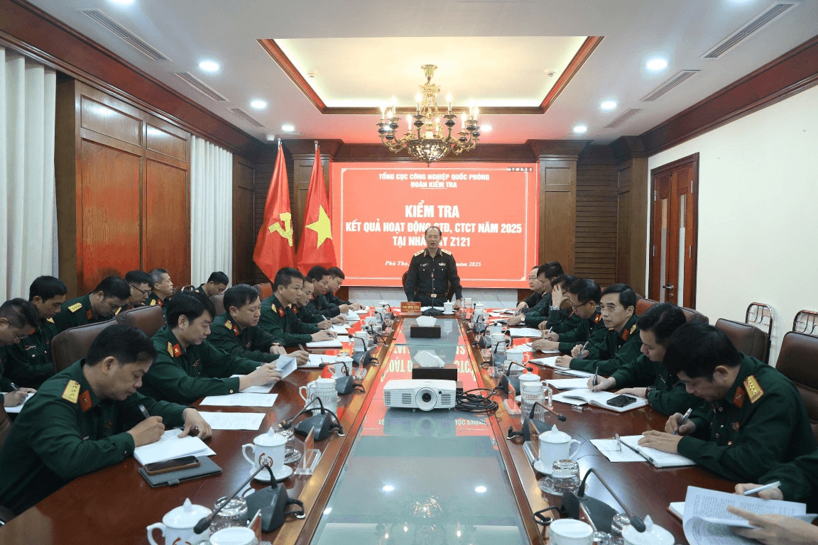 Nhà máy Z121 thực hiện tốt nhiều nội dung công tác Đảng, công tác chính trị