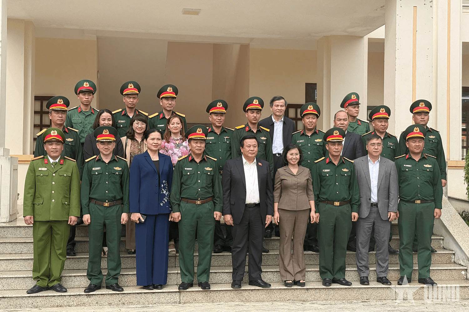 Giám đốc Học viện Chính trị quốc gia Hồ Chí Minh thăm, động viên cán bộ, chiến sĩ Đại đội đảo Vĩnh Thực