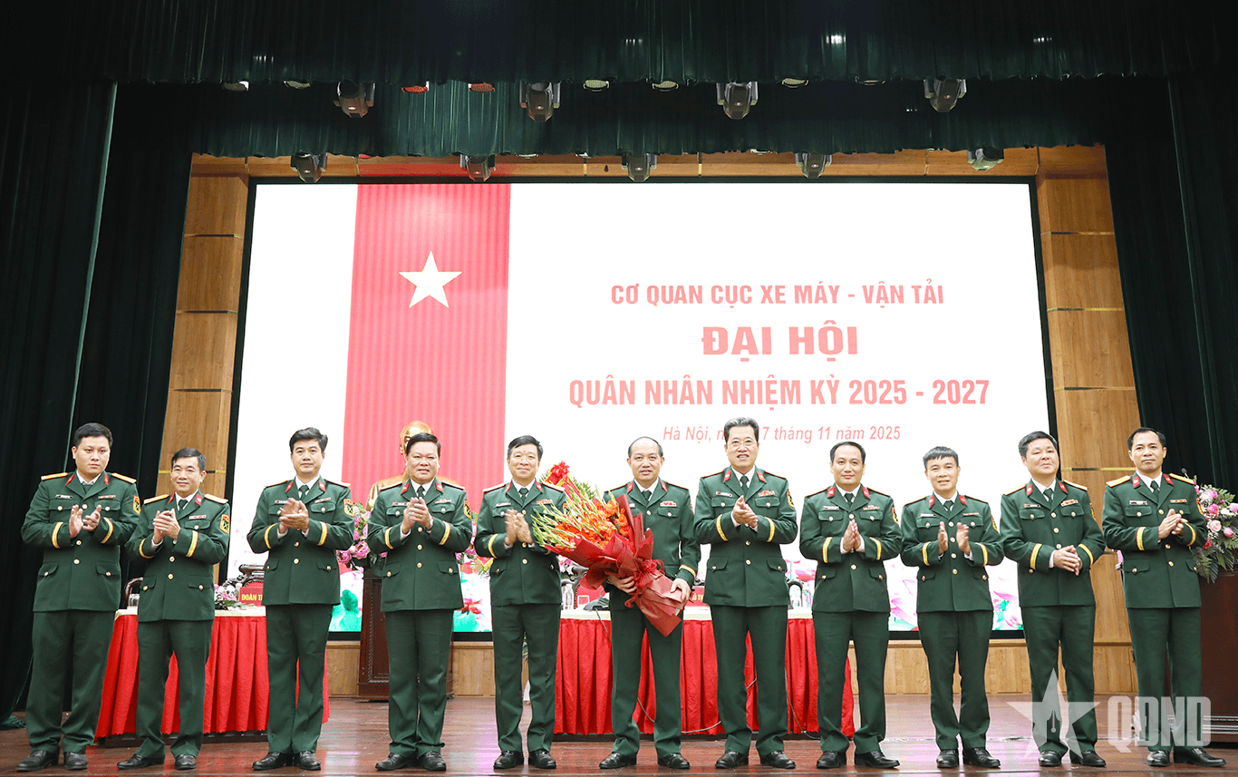 Cơ quan Cục Xe máy-Vận tải tổ chức Đại hội quân nhân nhiệm kỳ 2025-2027