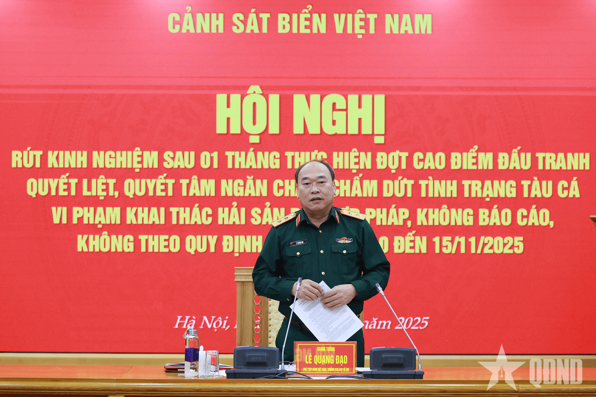 Cảnh sát biển Việt Nam triển khai đồng bộ các giải pháp chống IUU