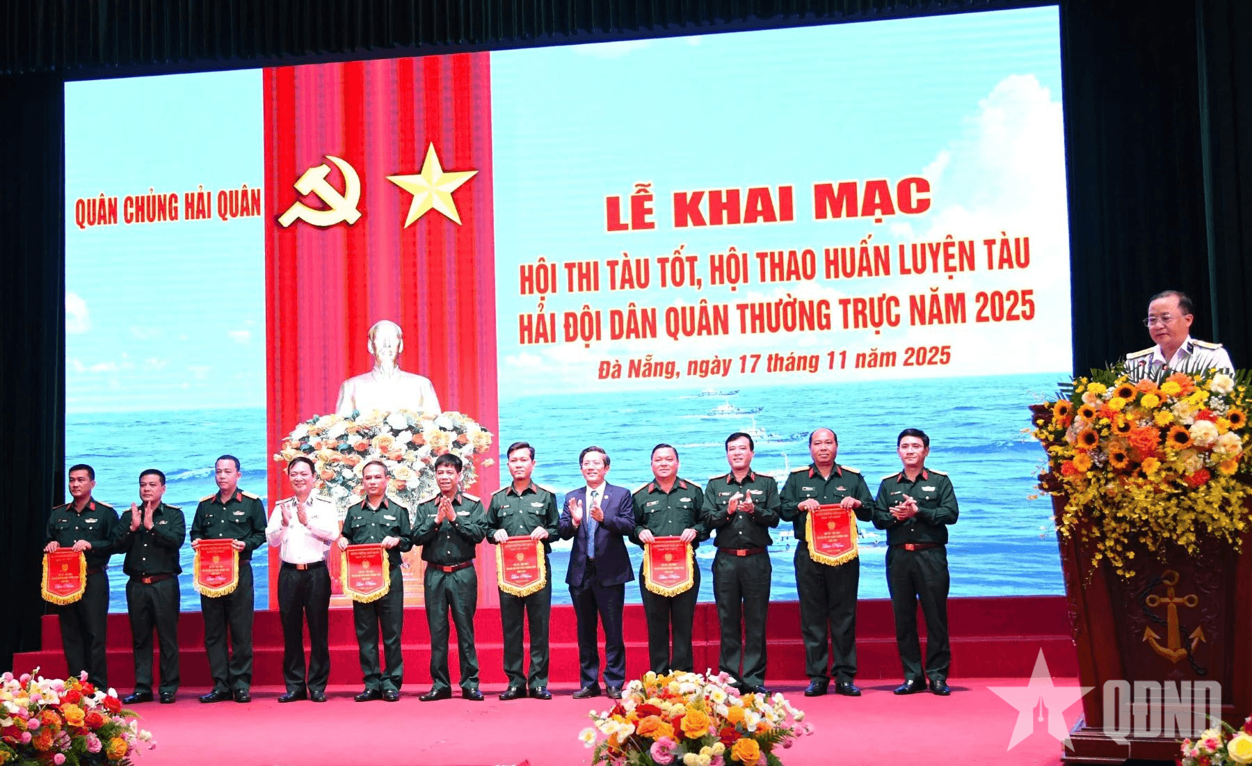 Quân chủng Hải quân: Khai mạc Hội thi tàu tốt - Hội thao huấn luyện tàu Hải đội dân quân tự vệ năm 2025