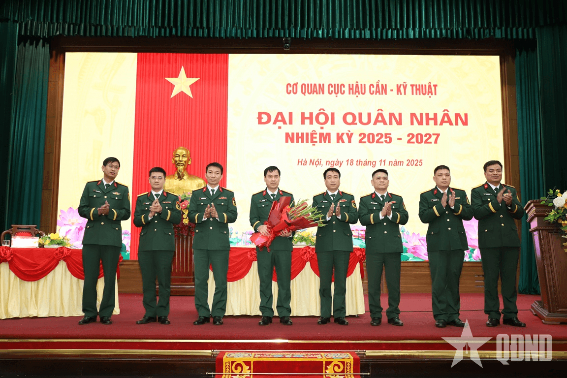 Cơ quan Cục Hậu cần - Kỹ thuật, Tổng cục Hậu cần - Kỹ thuật tổ chức Đại hội quân nhân nhiệm kỳ 2025 - 2027