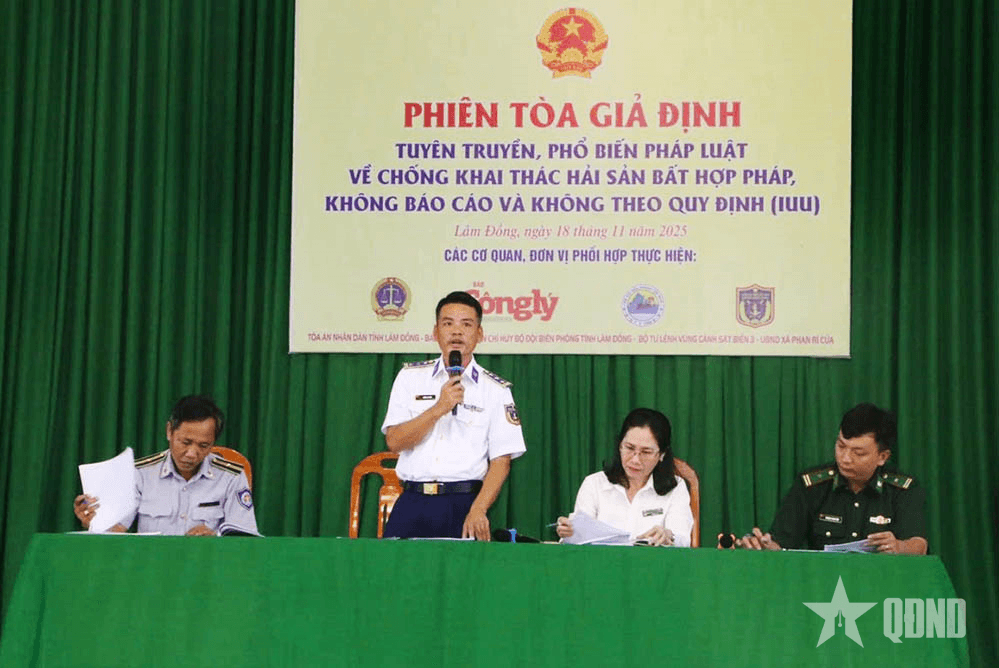 Nâng cao ý thức ngư dân từ phiên tòa giả định về phòng, chống khai thác IUU