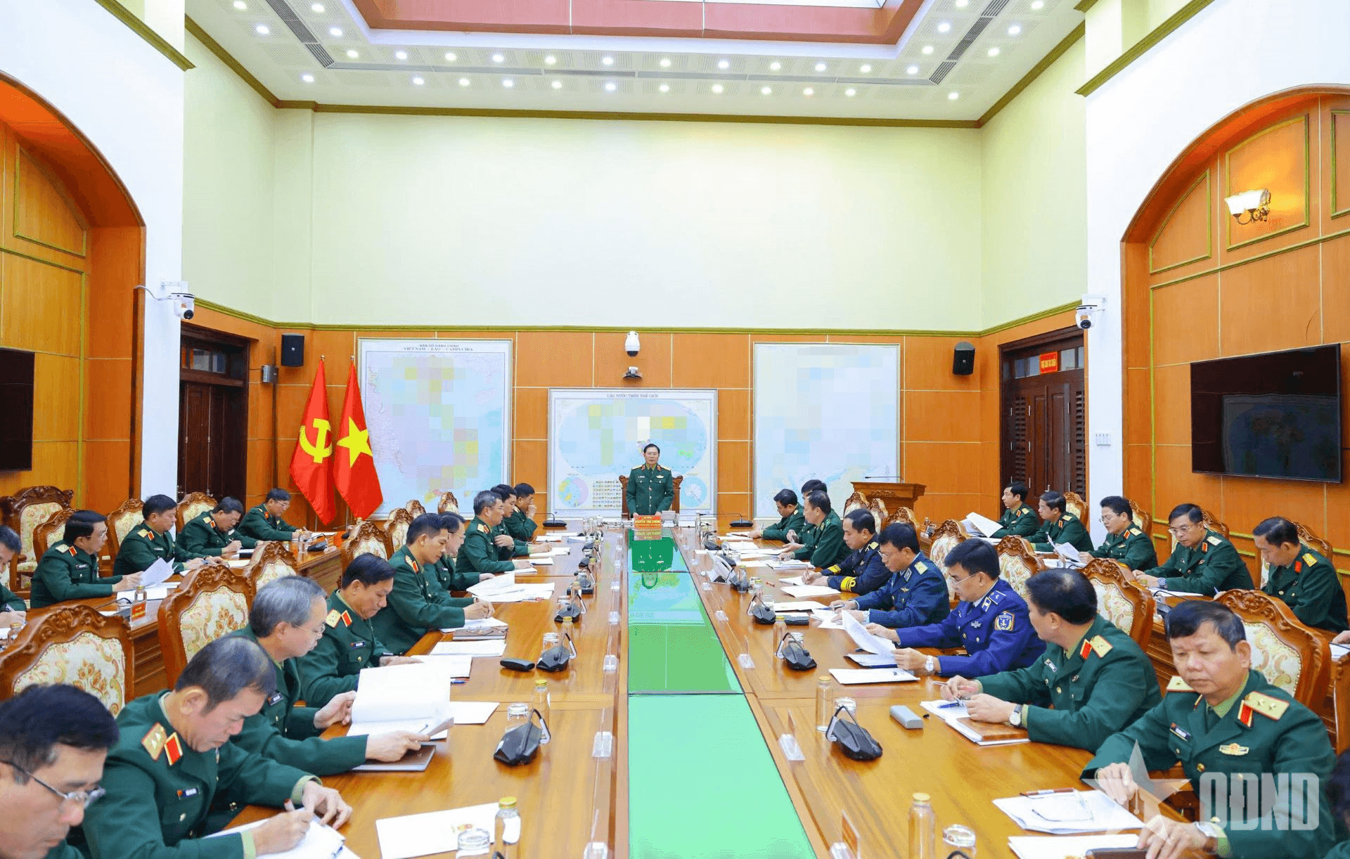 Chuẩn bị tốt để tổ chức Hội nghị Quân chính toàn quân năm 2025