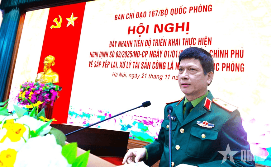 Nỗ lực tháo gỡ khó khăn, đẩy nhanh tiến độ sắp xếp lại, xử lý nhà, đất quốc phòng
