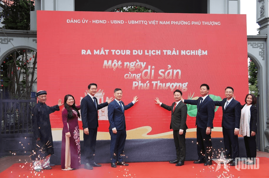 Ra mắt Tour du lịch trải nghiệm “Một ngày cùng di sản Phú Thượng”