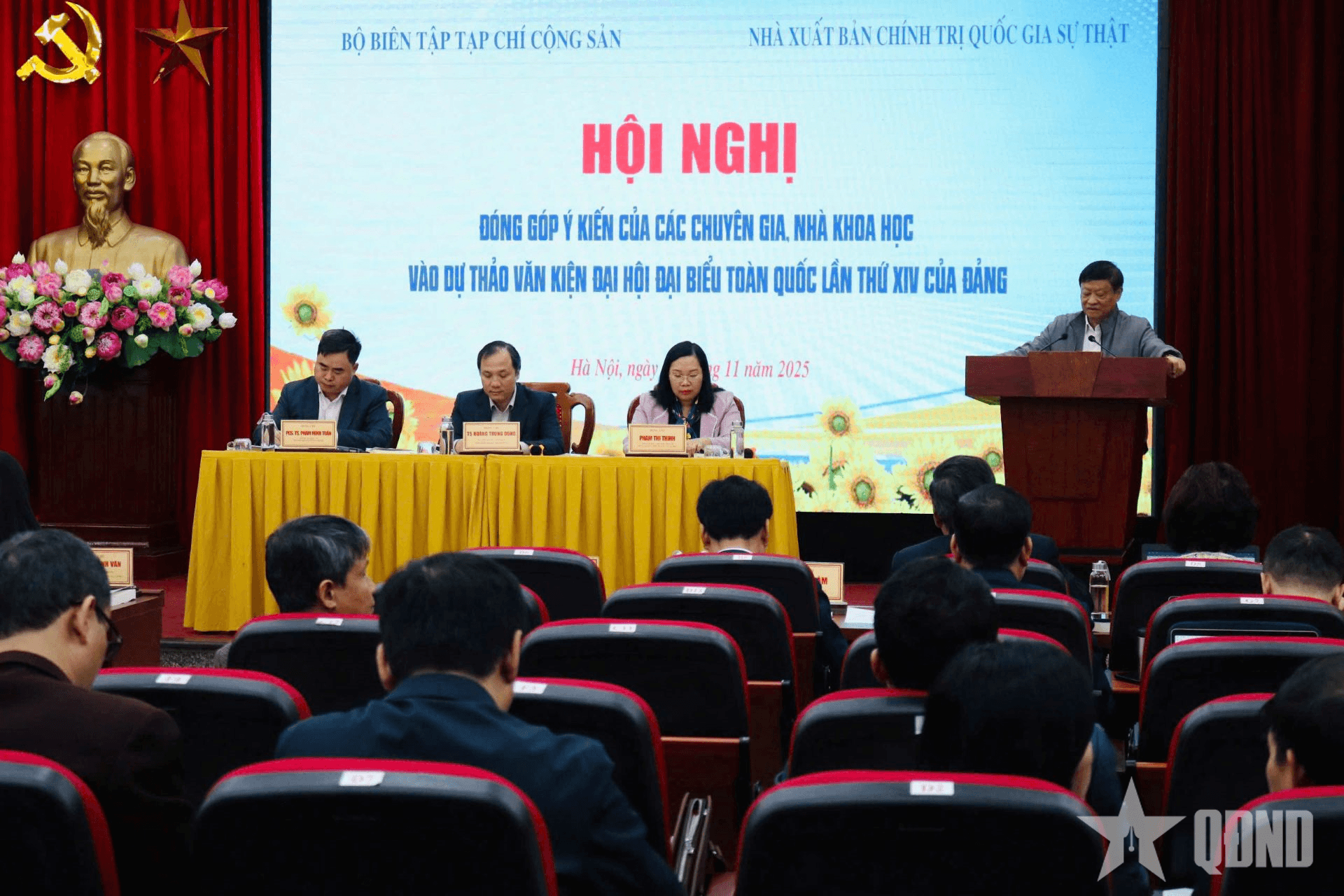 Chuyên gia, nhà khoa học góp ý dự thảo văn kiện trình Đại hội XIV của Đảng