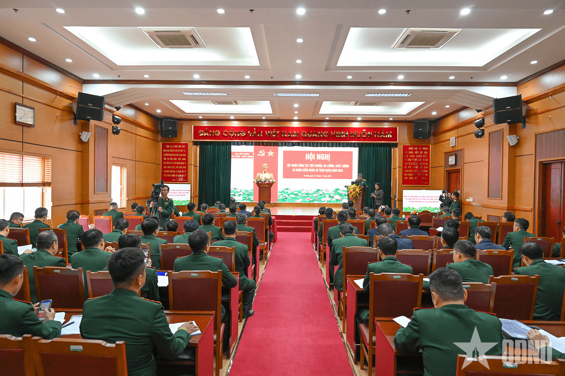 Tập huấn công tác tiêu chuẩn, đo lường, chất lượng và đăng kiểm quân sự toàn quân