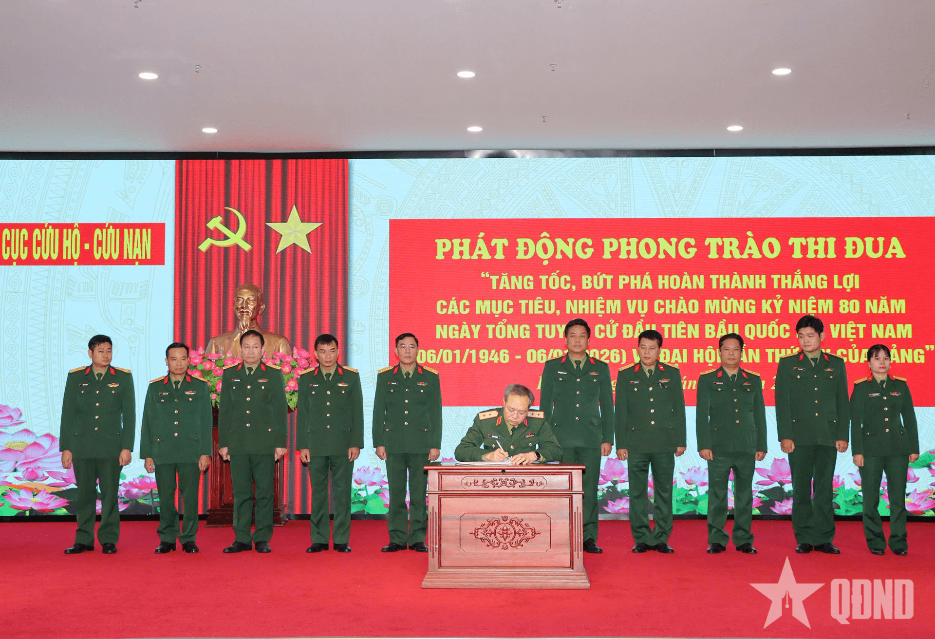 Cục Cứu hộ-Cứu nạn phát động thi đua cao điểm