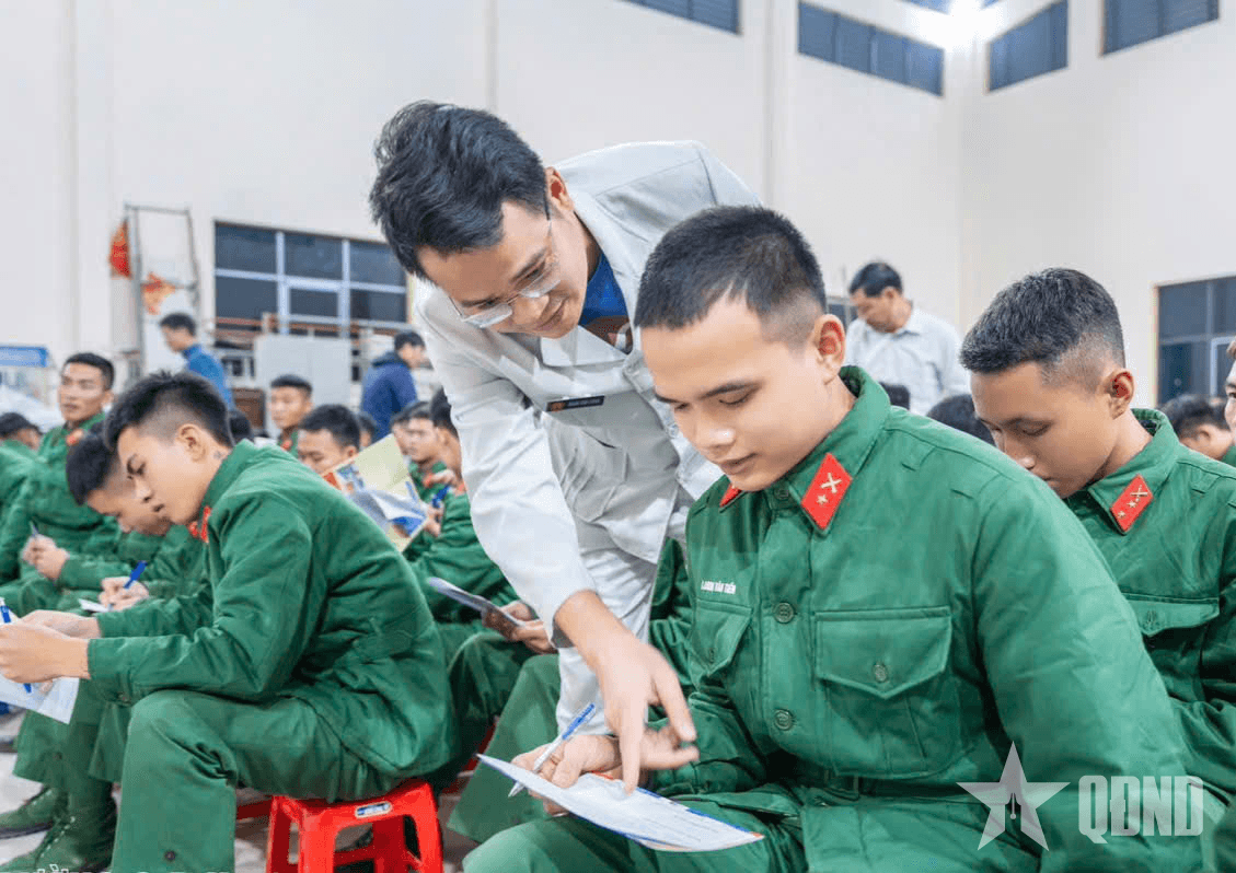 Quan tâm vấn đề học nghề, việc làm cho bộ đội sắp xuất ngũ