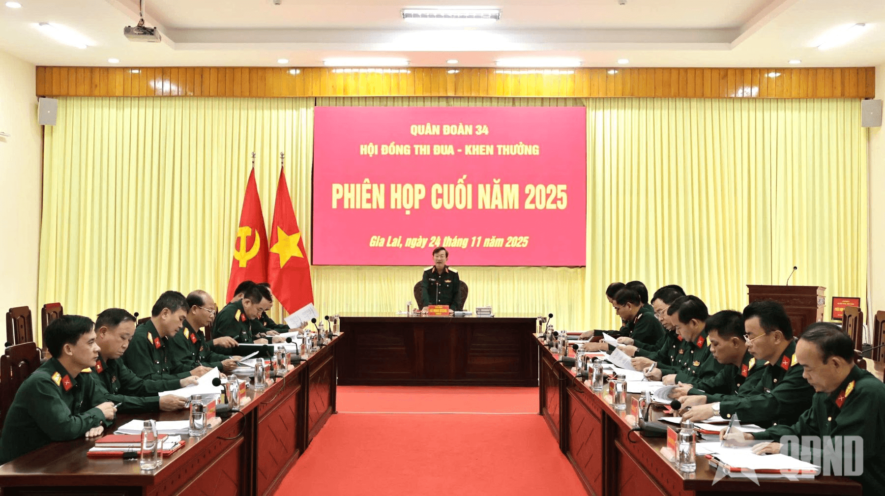 Quân đoàn 34: Công tác thi đua hiệu quả, vững chắc