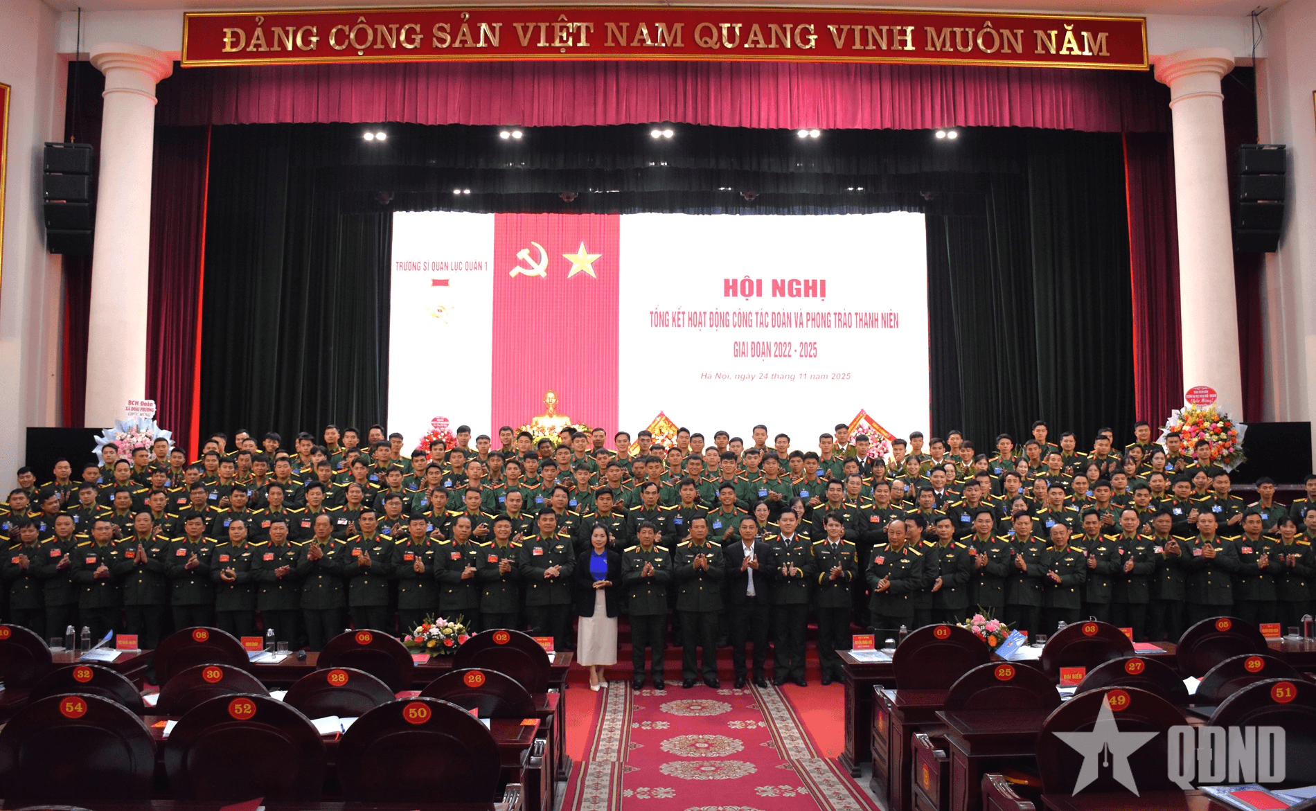 Tuổi trẻ Trường Sĩ quan Lục quân 1 ghi nhiều dấu ấn trong giai đoạn 2022–2025