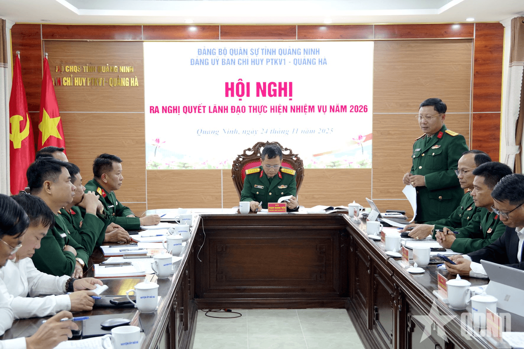 Đảng bộ Quân sự tỉnh Quảng Ninh: Ra nghị quyết thực hiện nhiệm vụ năm 2026