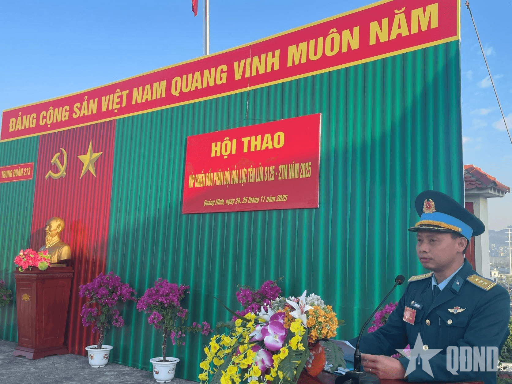 Trung đoàn 213, Sư đoàn 363: Tổ chức khai mạc Hội thao Kíp chiến đấu Phân đội hỏa lực tên lửa S125-2TM năm 2025
