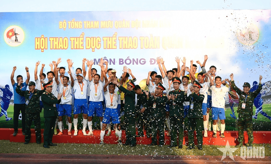 Bế mạc Hội thao thể dục thể thao toàn quân năm 2025