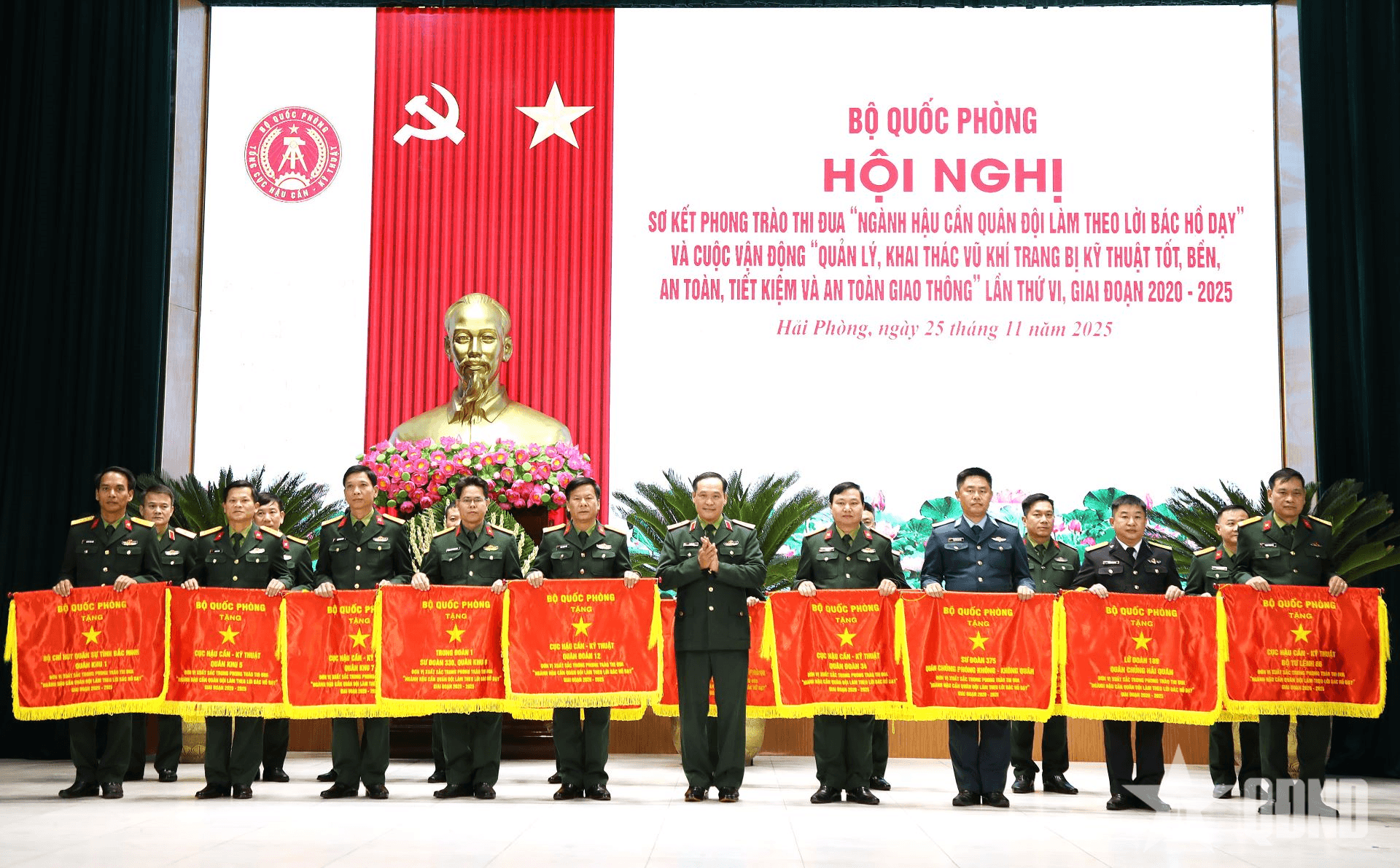 Toàn quân hoàn thành tốt nhiệm vụ công tác hậu cần, kỹ thuật giai đoạn 2020-2025