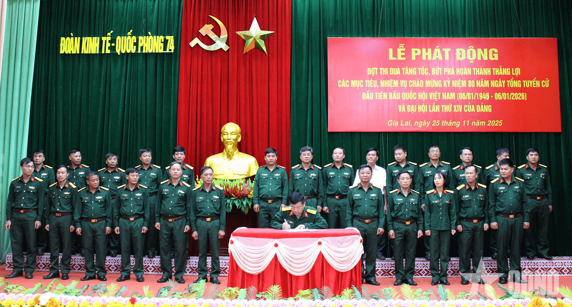 Đoàn Kinh tế - Quốc phòng 74 (Binh đoàn 15): Quyết tâm cao, hành động quyết liệt, hiệu quả trong thi đua