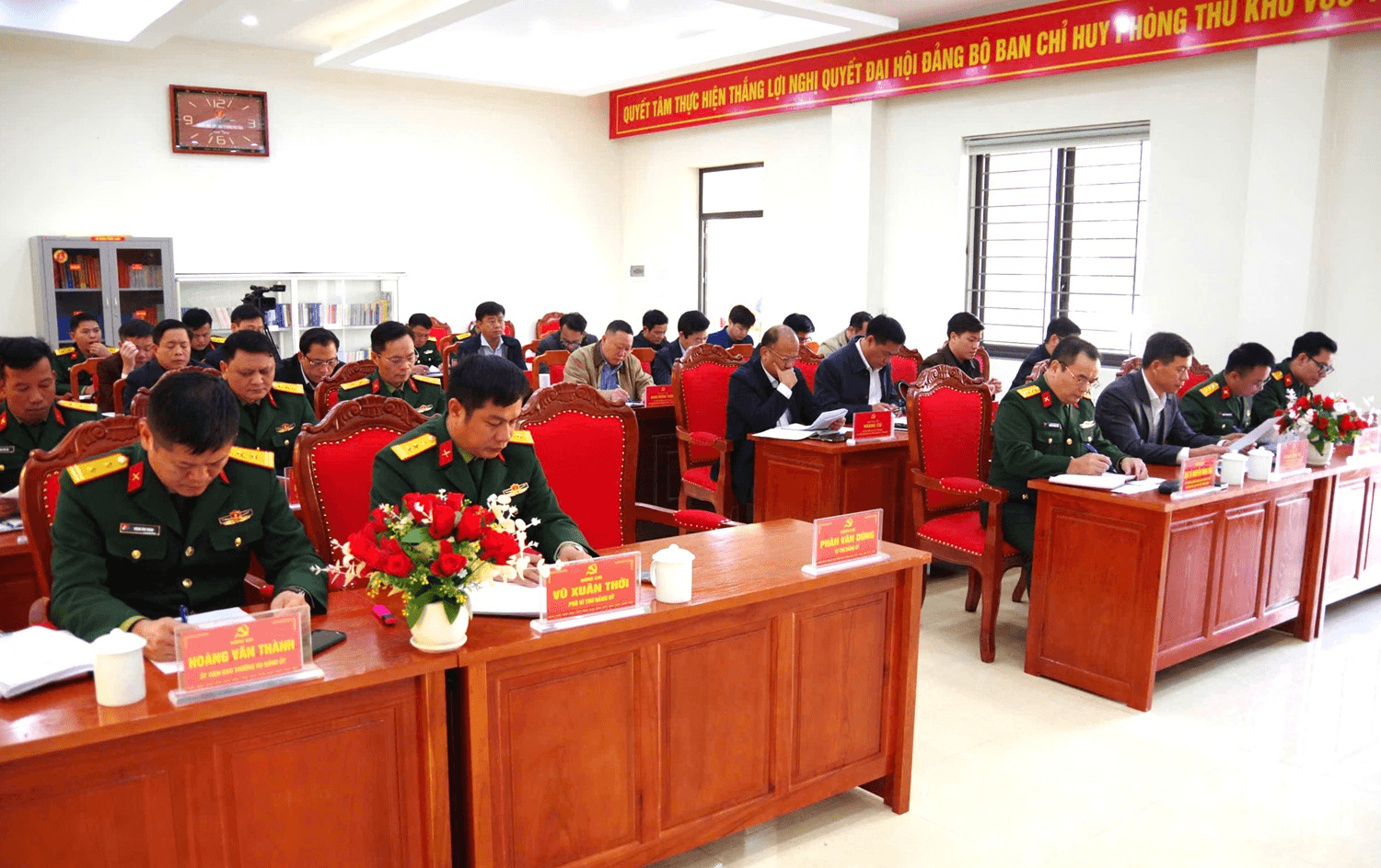 Tập trung lãnh đạo nâng cao chất lượng huấn luyện, khả năng sẵn sàng chiến đấu