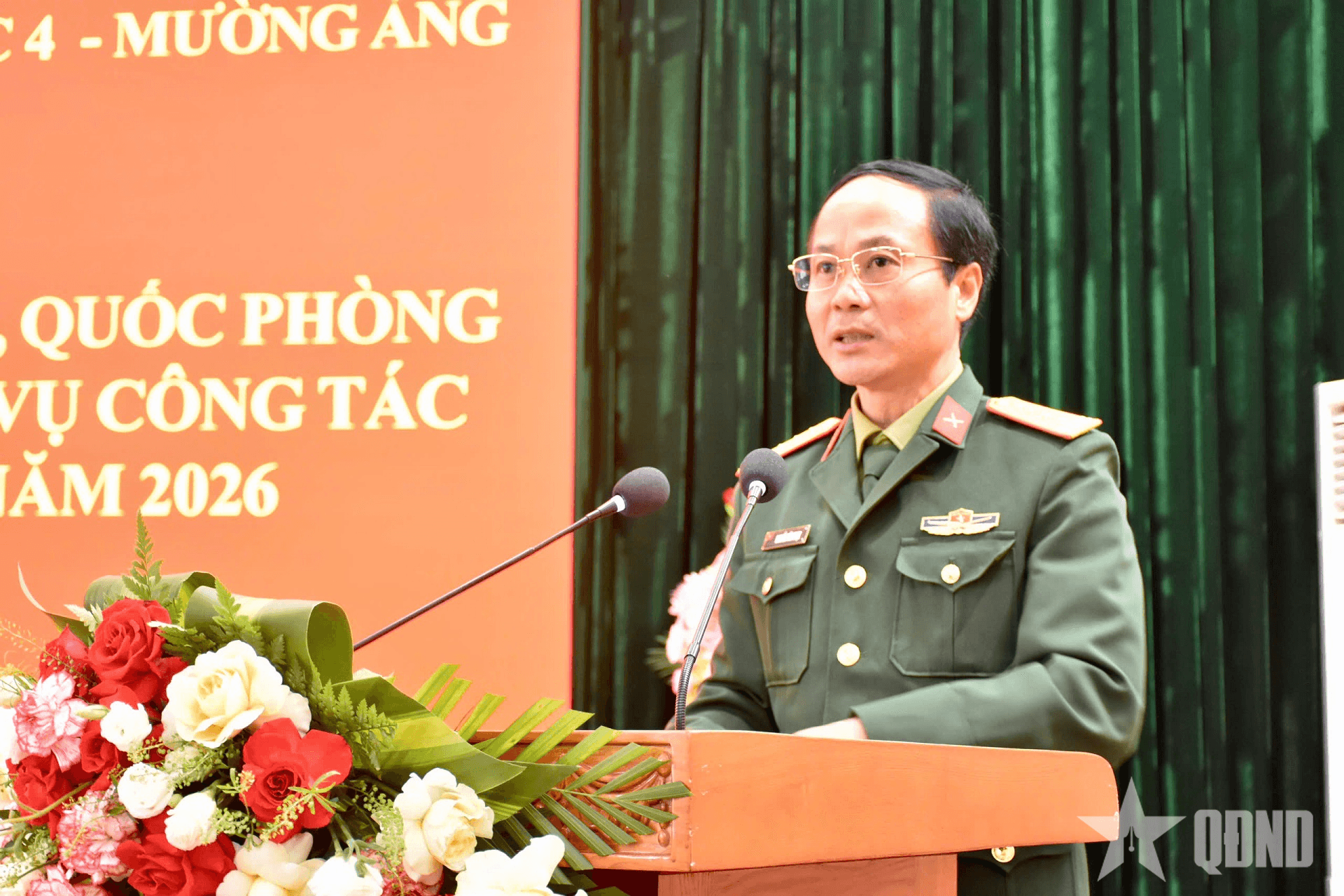 Điện Biên: Ban Chỉ huy Phòng thủ khu vực 4 - Mường Ảng ra nghị quyết lãnh đạo, tổng kết công tác quân sự, quốc phòng