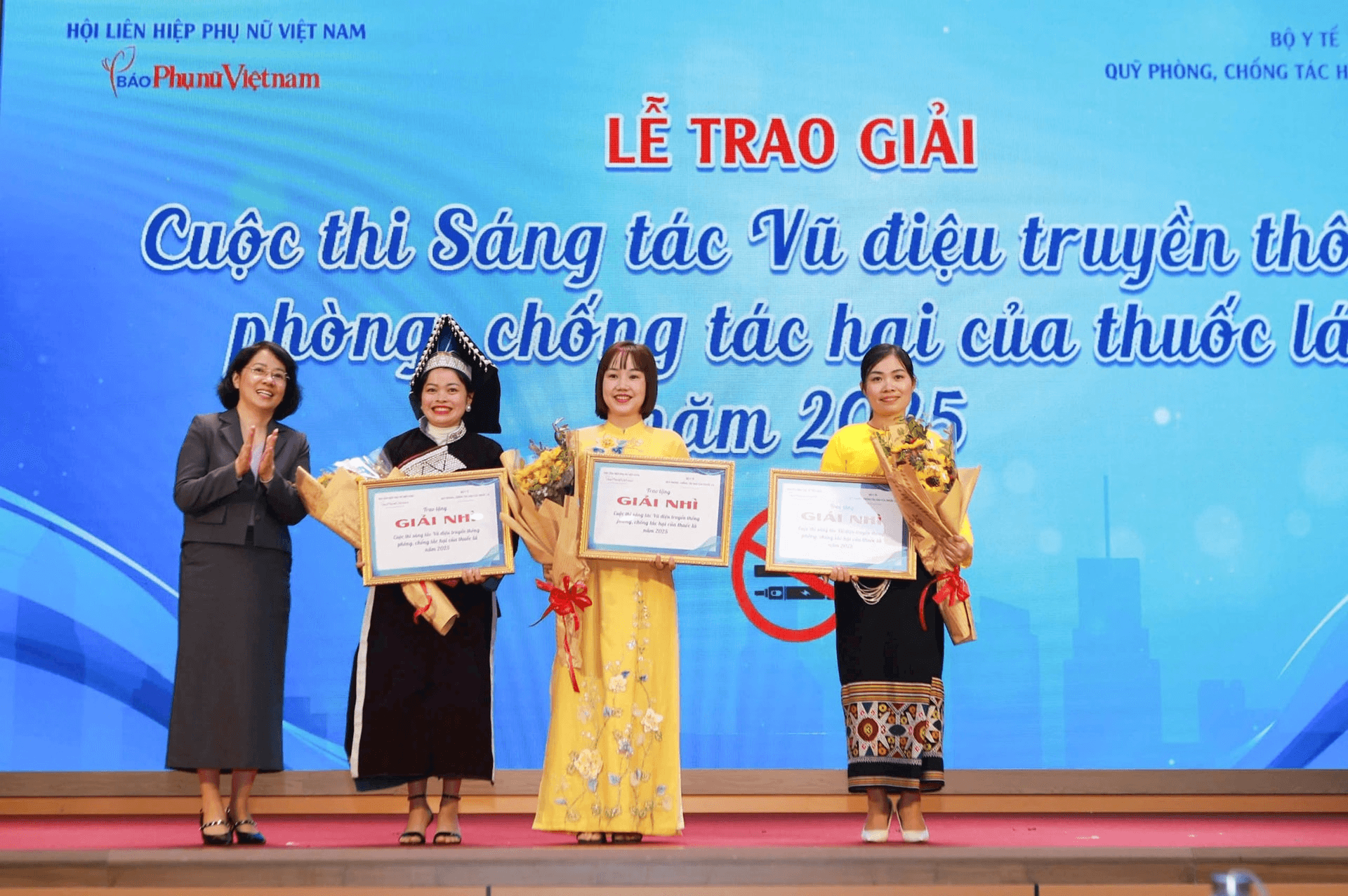 Trao giải cuộc thi "Sáng tác vũ điệu truyền thông về phòng, chống tác hại của thuốc lá năm 2025"
