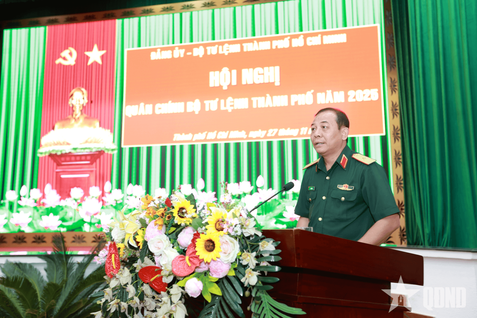 Bộ tư lệnh TP Hồ Chí Minh tổ chức Hội nghị Quân chính năm 2025