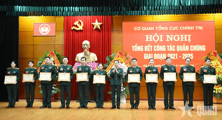 Cơ quan Tổng cục Chính trị: Công tác quần chúng có bước phát triển toàn diện, vững chắc, đúng hướng, hiệu quả