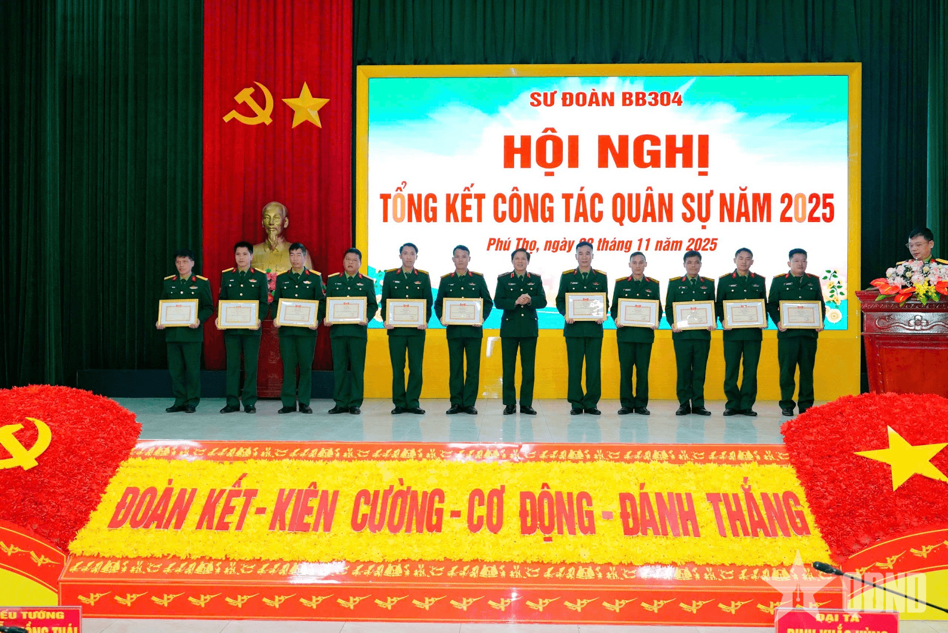 Sư đoàn 304 (Quân khu 2) xác định nhiệm vụ trọng tâm năm 2026