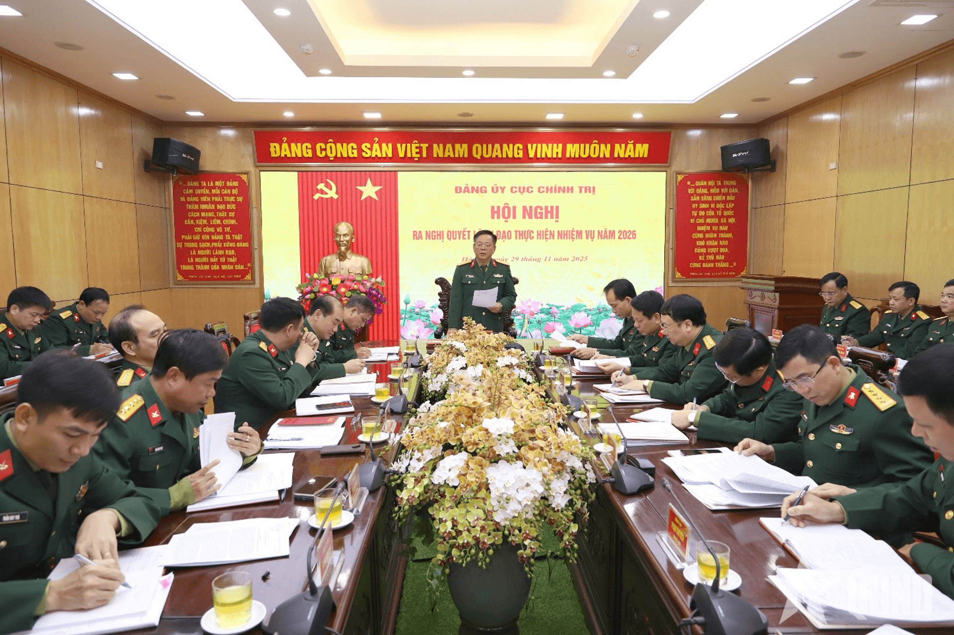 Đảng ủy Cục Chính trị, Tổng cục Hậu cần – Kỹ thuật ra Nghị quyết lãnh đạo thực hiện nhiệm vụ năm 2026