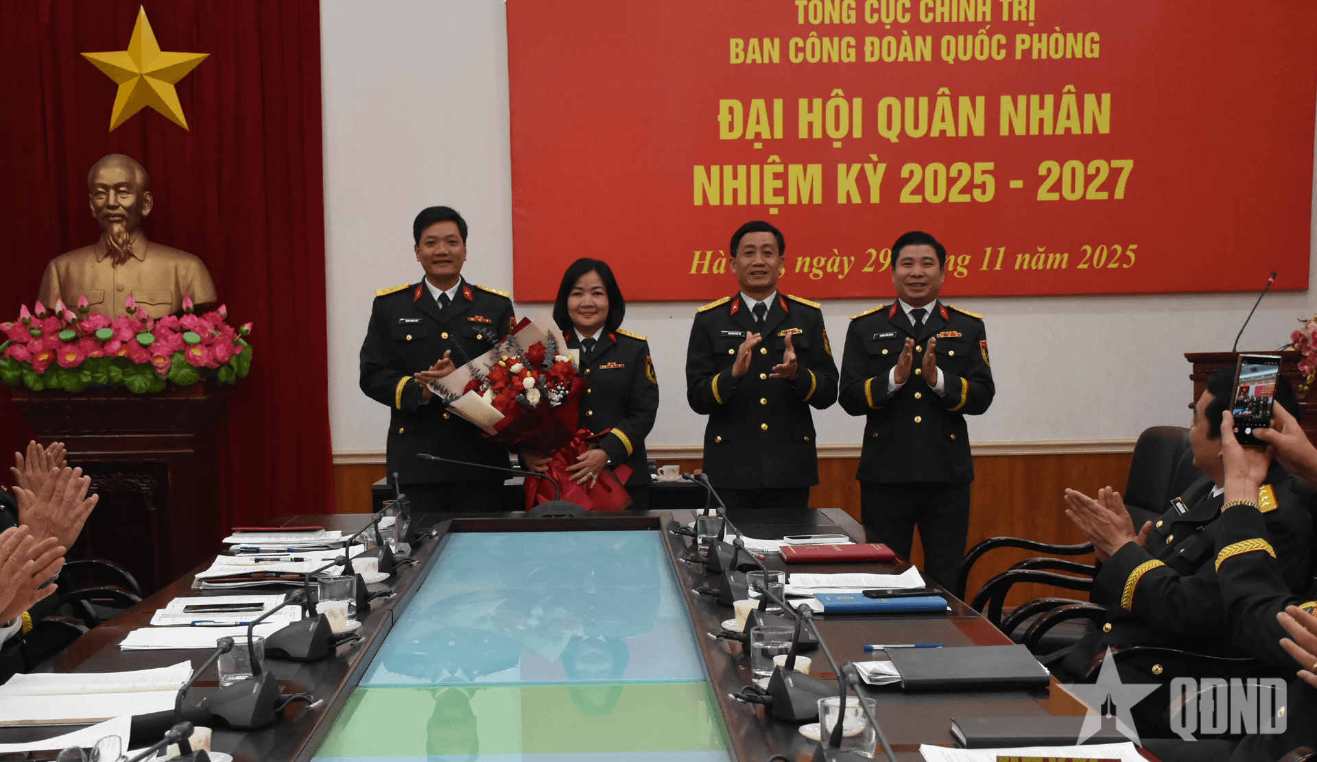 Ban Công đoàn Quốc phòng tổ chức thành công Đại hội quân nhân nhiệm kỳ 2025-2027