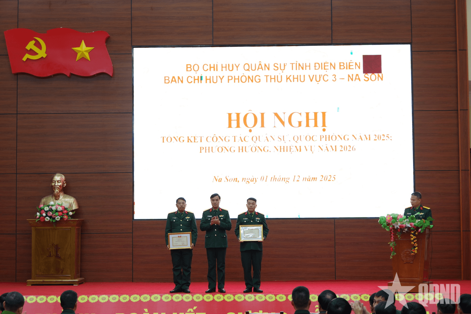 Điện Biên: Ban Chỉ huy Phòng thủ khu vực 3 - Na Son ra nghị quyết lãnh đạo, tổng kết công tác quân sự, quốc phòng