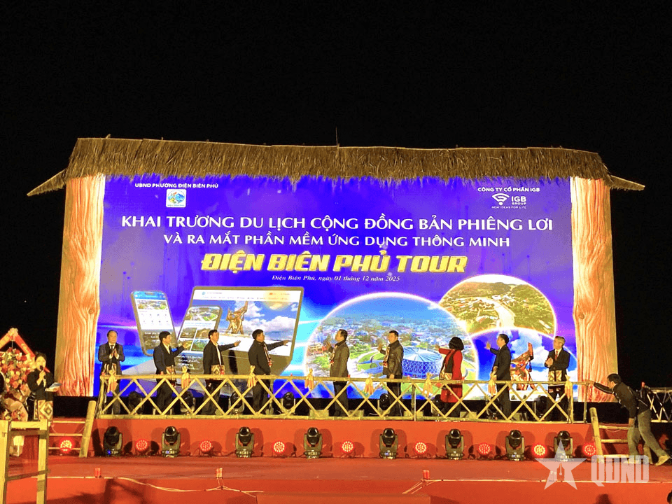 Điện Biên: Khai trương bản du lịch cộng đồng của người Thái Đen