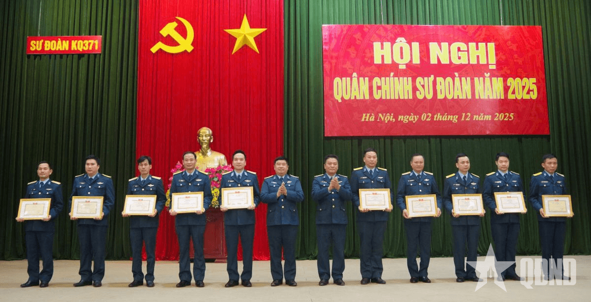 Gần 1.200 tập thể, cá nhân thuộc Sư đoàn 371 được khen thưởng năm 2025