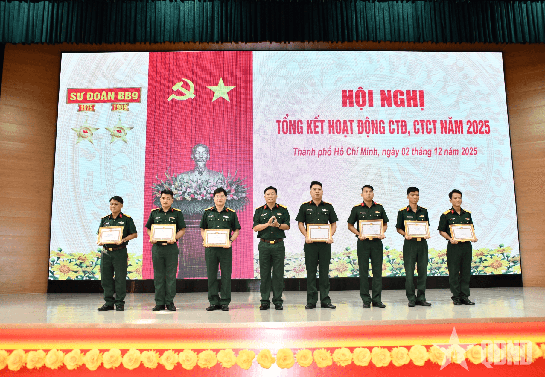 Sư đoàn 9 (Quân đoàn 34): Công tác Đảng, công tác chính trị được triển khai hiệu quả