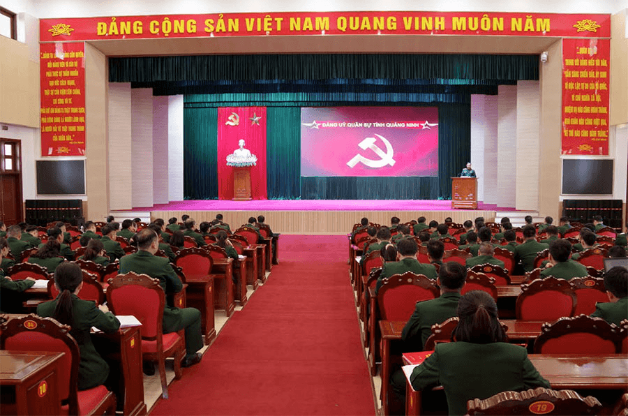 Đảng ủy Quân sự tỉnh Quảng Ninh: Học tập, quán triệt, triển khai thực hiện Nghị quyết Đại hội Đảng bộ Quân đội lần thứ XII