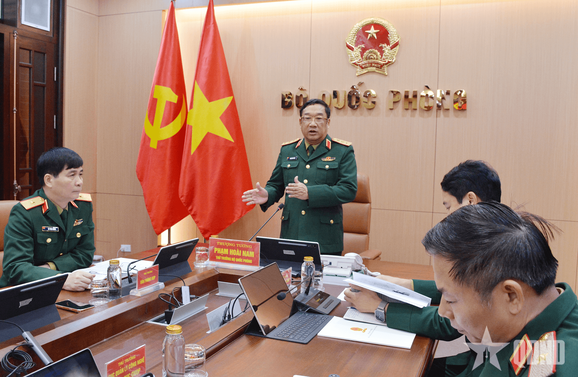Thượng tướng Phạm Hoài Nam: Sớm hoàn thành các loại phương tiện không người lái đang nghiên cứu, chế tạo