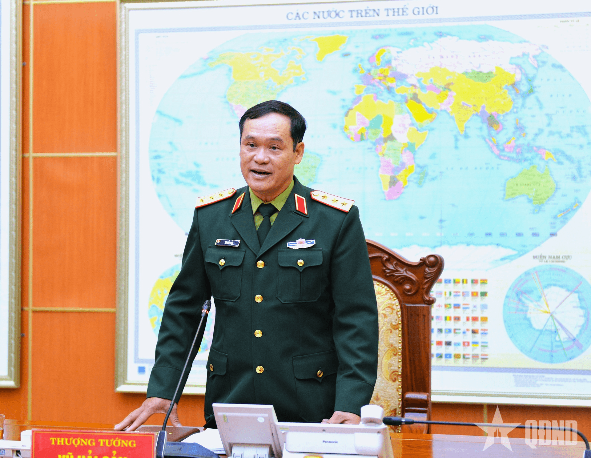 Thượng tướng Vũ Hải Sản làm việc về điều chỉnh quy hoạch doanh trại Học viện Kỹ thuật Quân sự