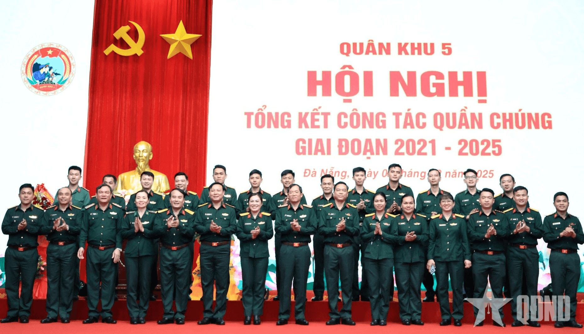 Quân khu 5: Công tác quần chúng giai đoạn 2021-2025 đạt nhiều kết quả quan trọng