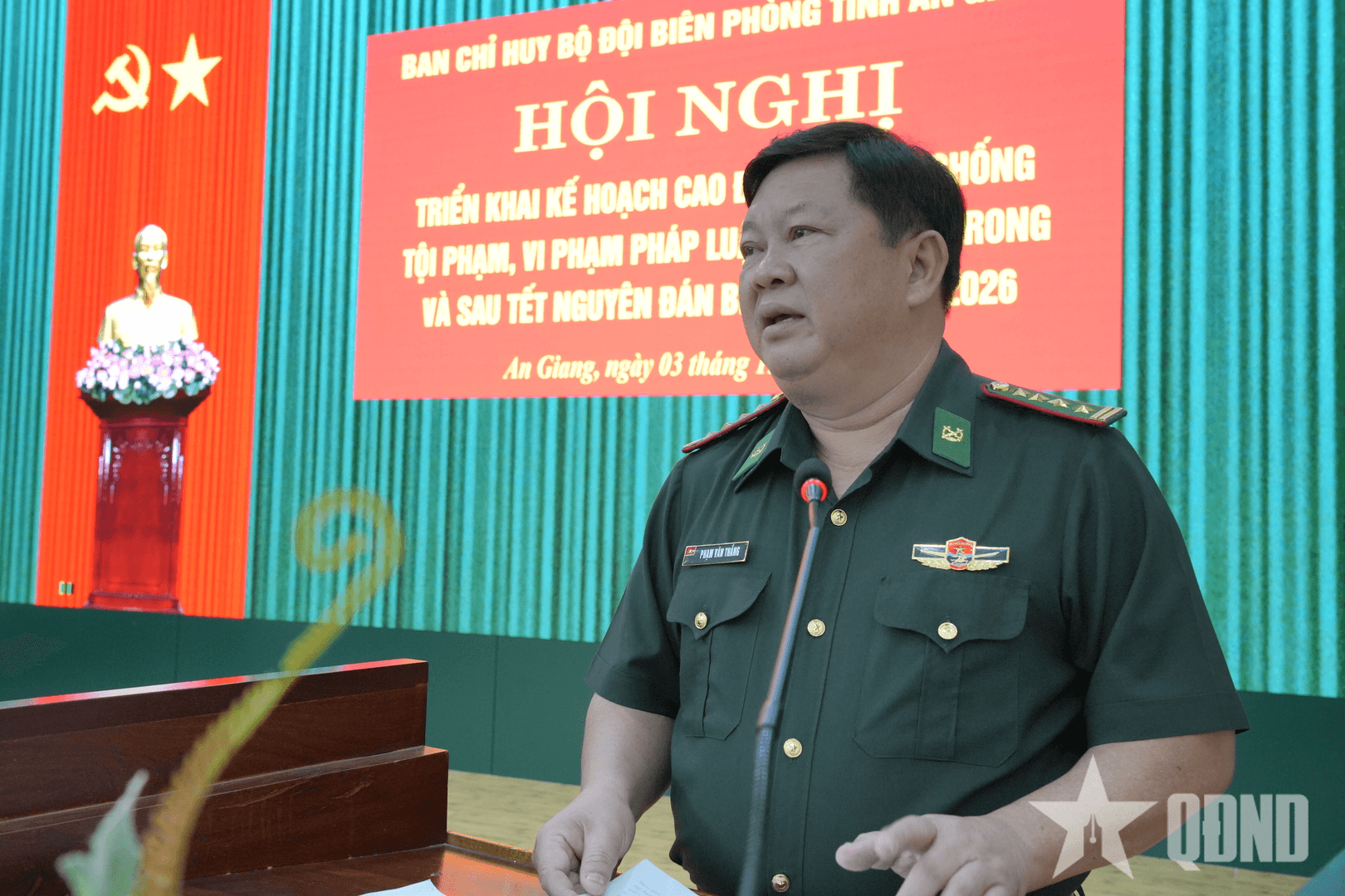 Bộ đội Biên phòng An Giang triển khai cao điểm đấu tranh phòng, chống tội phạm