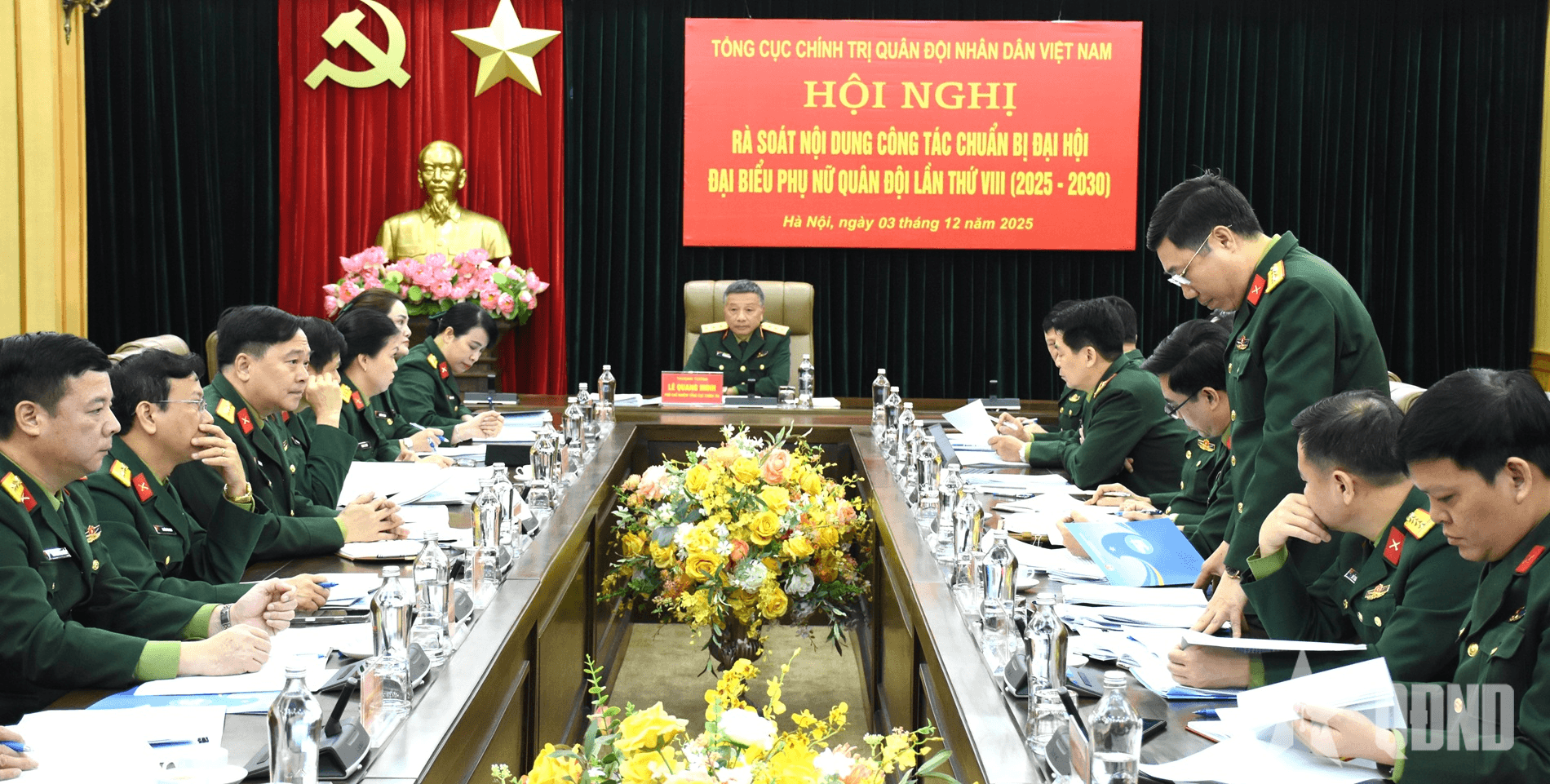 Thượng tướng Lê Quang Minh: Làm tốt công tác chuẩn bị Đại hội đại biểu Phụ nữ Quân đội lần thứ VIII