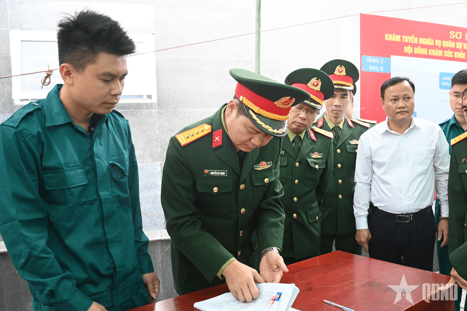 Quân khu 3: Kiểm tra công tác khám sức khỏe nghĩa vụ quân sự tại Quảng Ninh