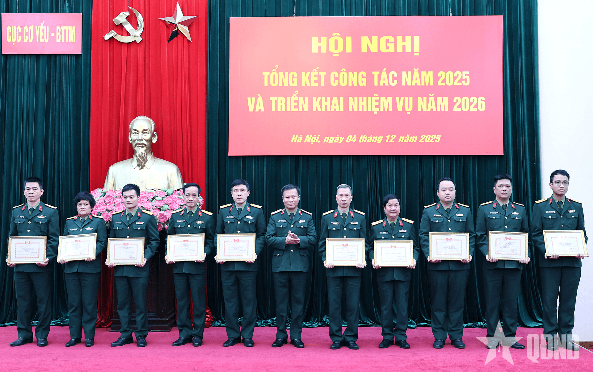 Cục Cơ yếu, Bộ Tổng Tham mưu Quân đội nhân dân Việt Nam hoàn thành xuất sắc nhiệm vụ năm 2025
