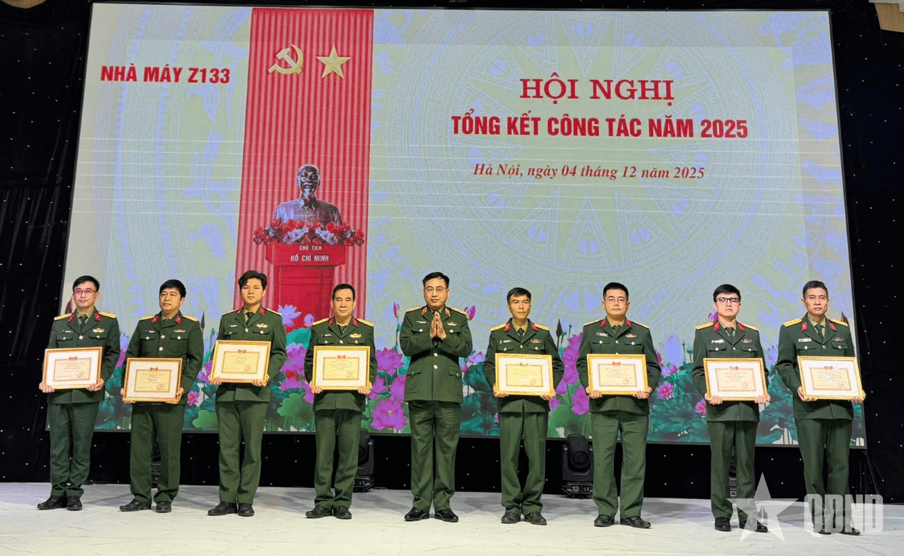 Nhà máy Z133 hoàn thành vượt mức nhiều chỉ tiêu sản xuất-kinh doanh năm 2025