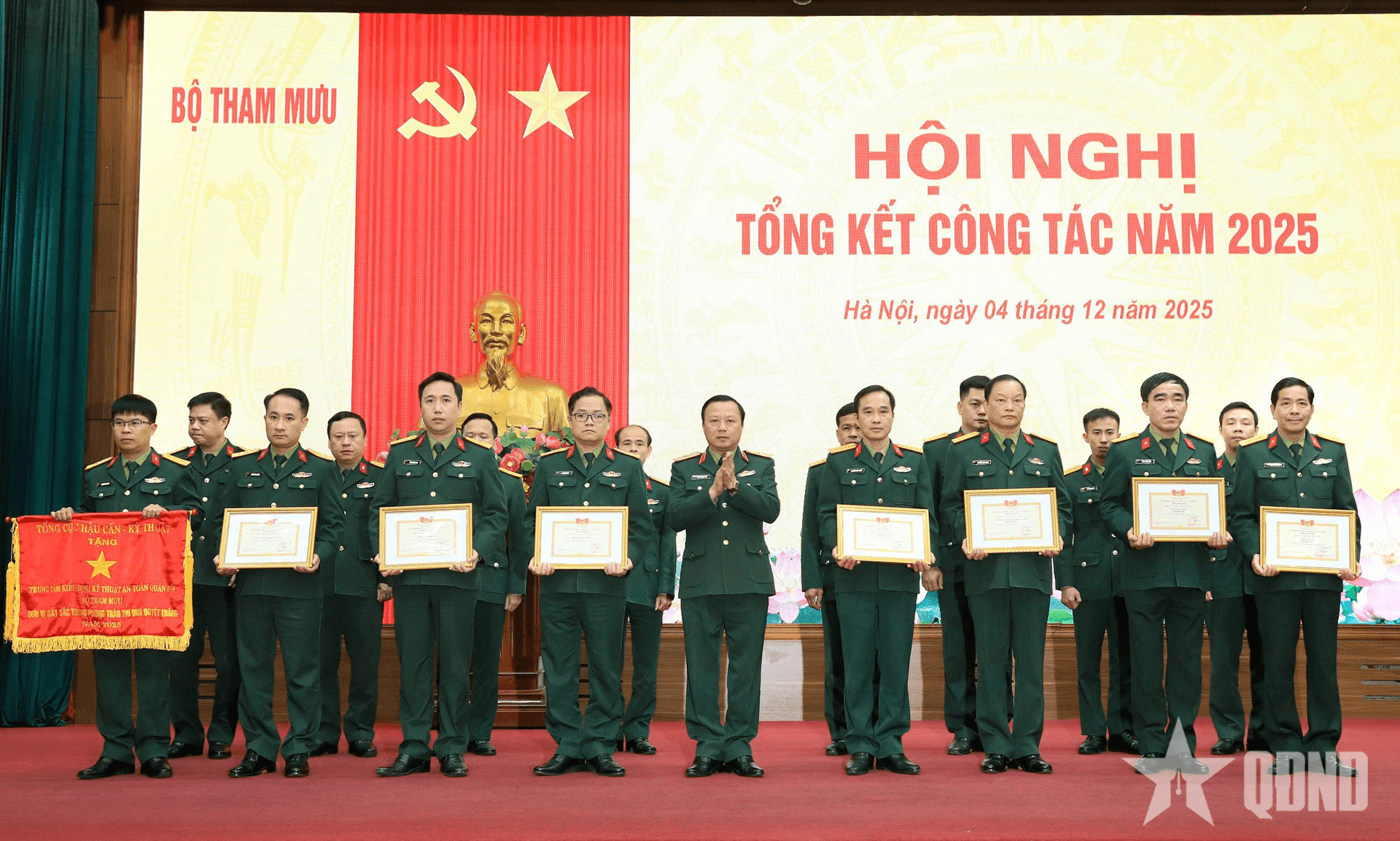 Bộ Tham mưu, Tổng cục Hậu cần - Kỹ thuật tổng kết công tác năm 2025